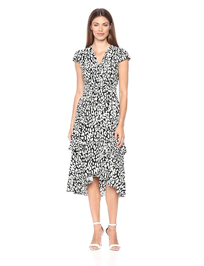 Wrap dress calvin sales klein