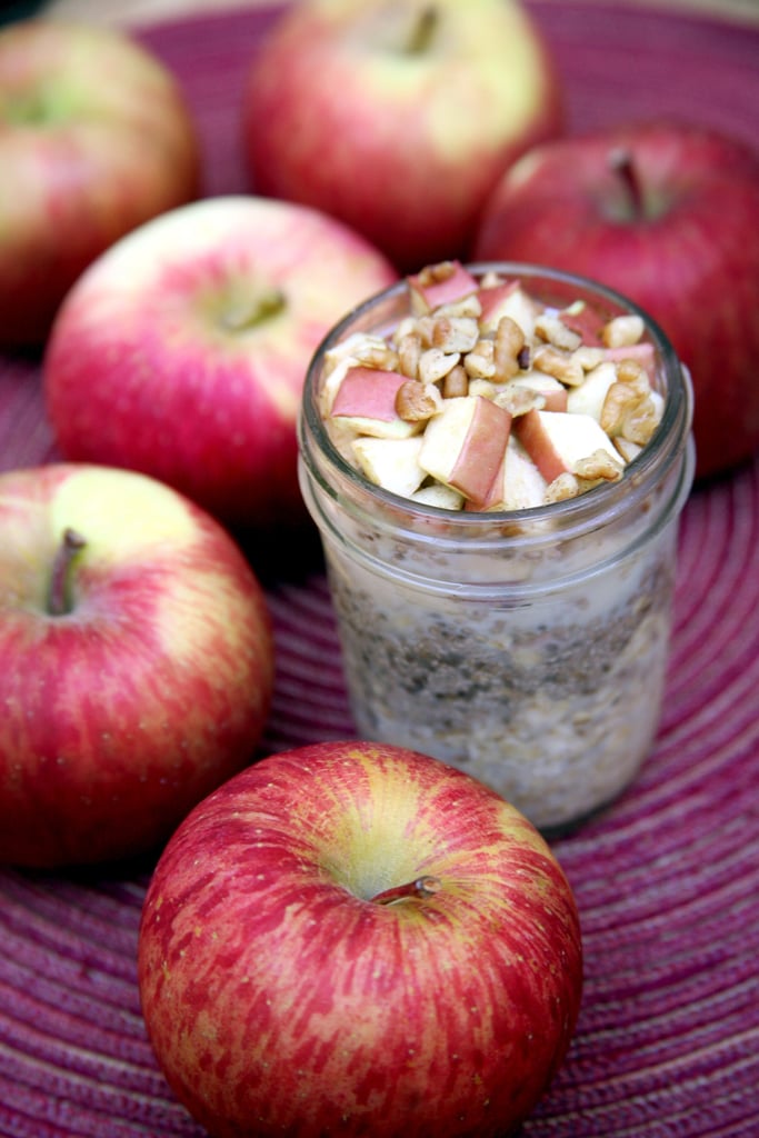 Apple Pie in a Jar | Overnight Oats Recipes | POPSUGAR Fitness Photo 2