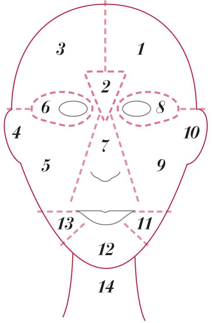 What Is Chinese Face Mapping How To Treat Acne Popsugar Beauty What Is Chinese Face Mapping How To Treat Acne Popsugar Beauty