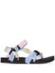 Arizona Love Panelled Knotted Flat Sandals