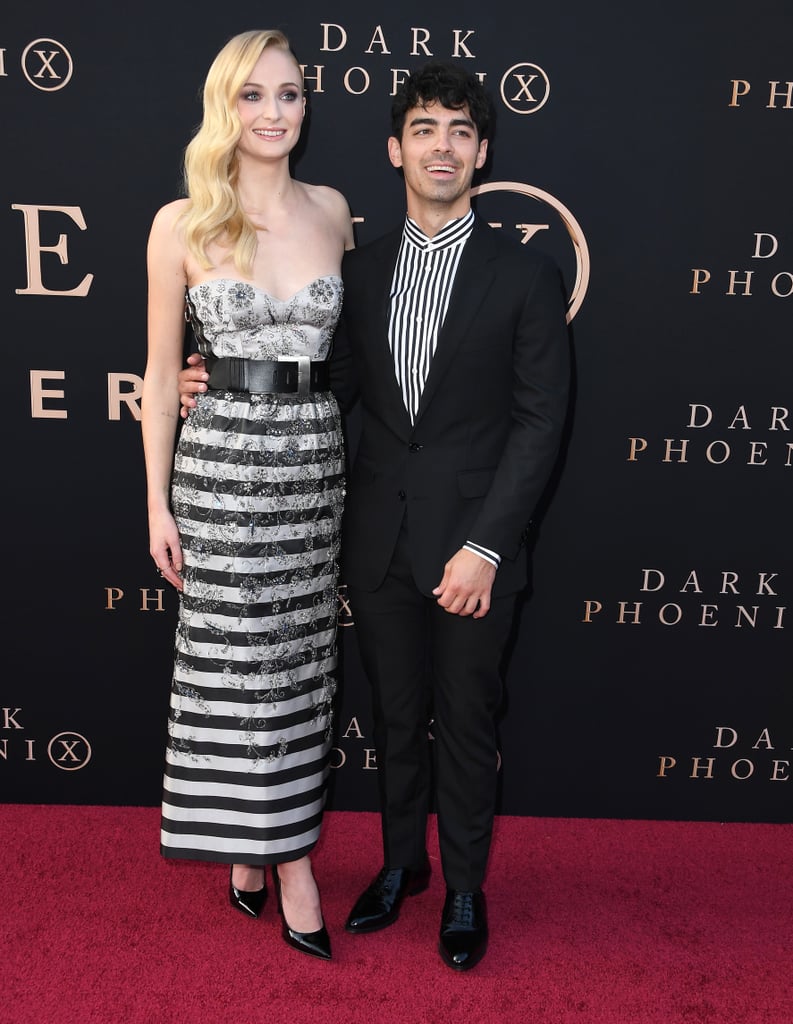 Sophie Turner and Joe Jonas at Dark Phoenix Premiere