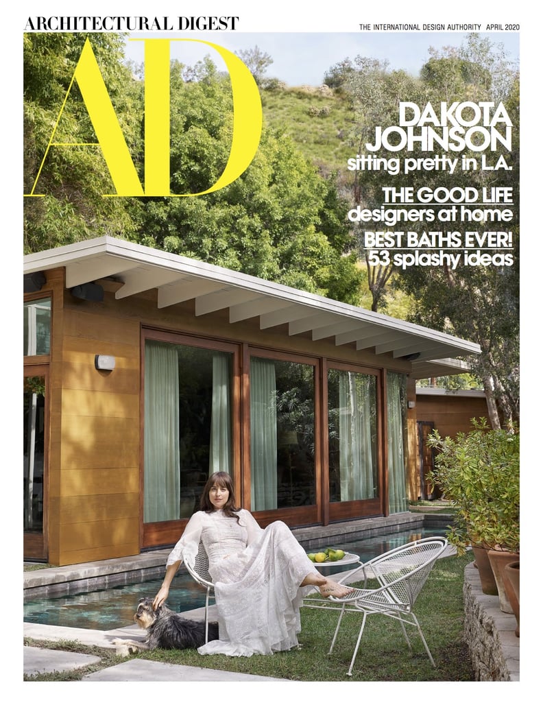 Dakota Johnson's April 2020 Architectural Digest Cover
