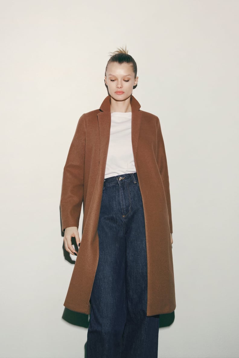 Lean Into Layers: Zara Cloth Coat