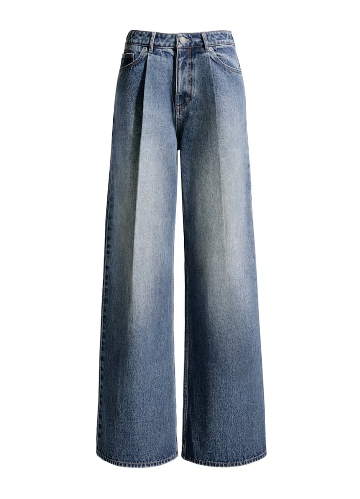 Magda Butrym X H&M Baggy Pleat-Front Jeans
