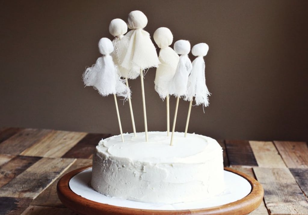 Ghostly Party Cake Toppers