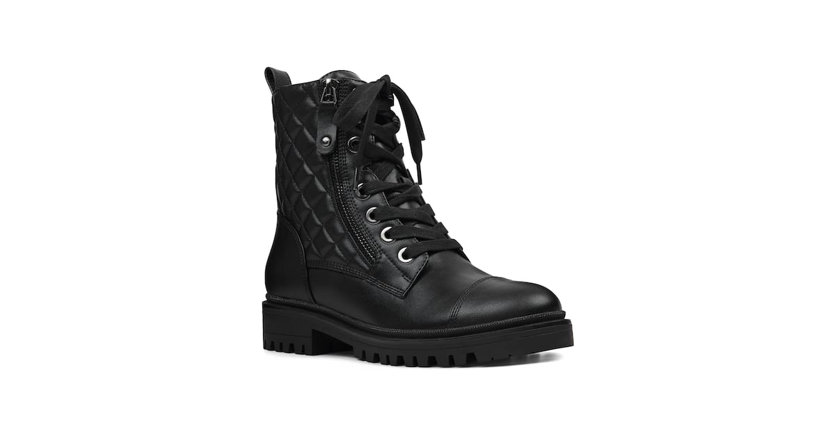 Nine west walan women's combat boots Clearance