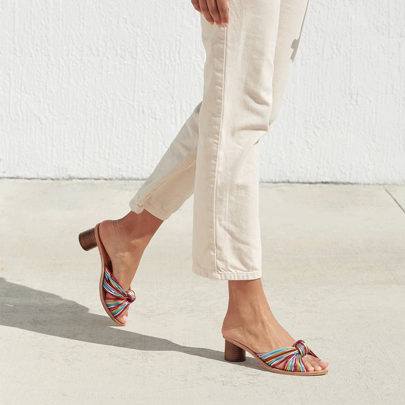 Loeffler Randall Celeste Mid Heel Knot Mules