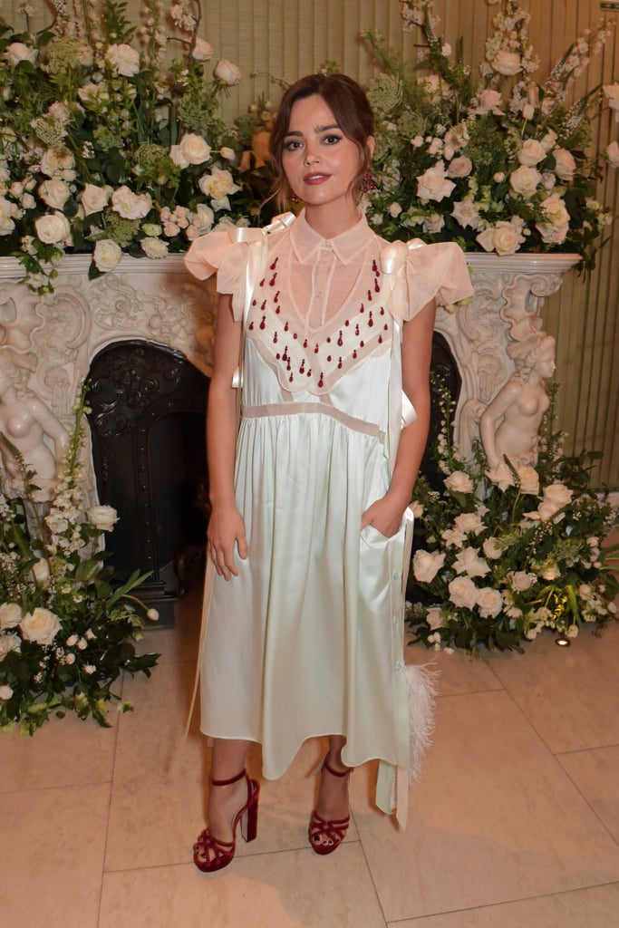 Jenna Coleman at the British Vogue and Tiffany & Co. BAFTAs Afterparty