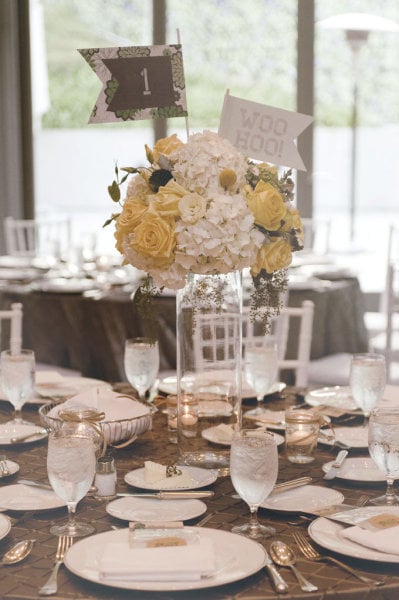 In Floral Centerpieces