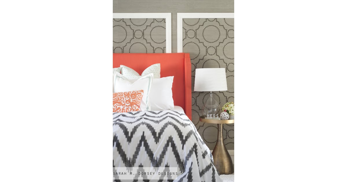 The nightstand is from World Market, the sphere from TJ Maxx and I