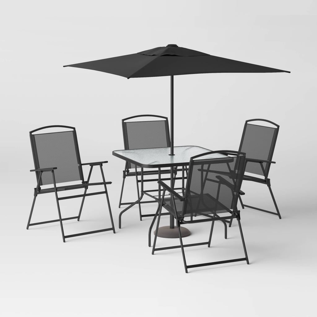 Seating For 4: Room Essentials Dining Set With Umbrella