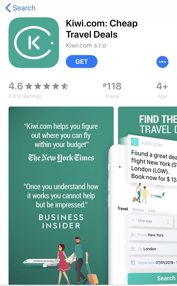 Kiwi Best Travel Apps For Cheap Flights POPSUGAR Smart Living Photo 9