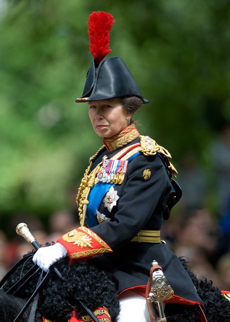 Pictured: Princess Anne. | The Royal Family at Trooping the Colour ...