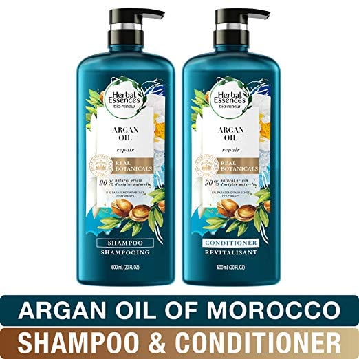 Herbal Essences bio:renew Argan Oil Of Morocco Repairing Colour-Safe Shampoo and Conditioner Bundle