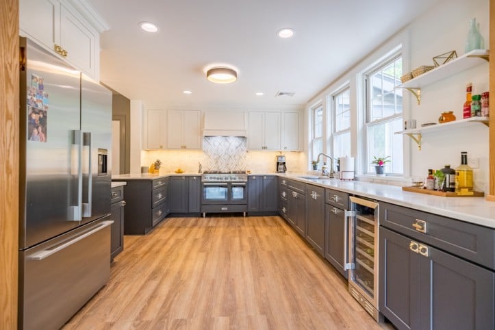 Two-Tone Kitchen Cabinets