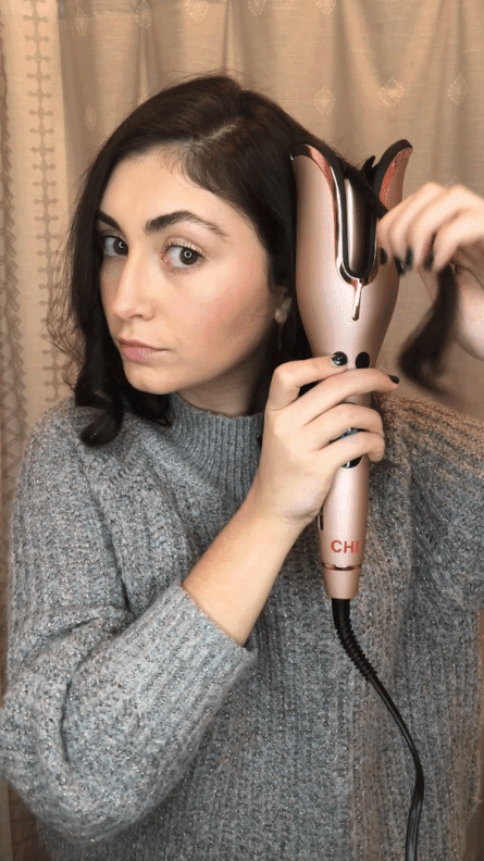 Chi spinning hair deals curler reviews
