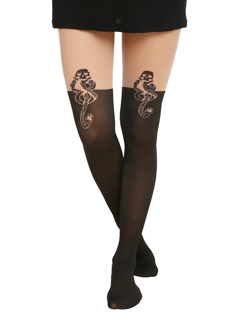 Harry Potter Death Eater Faux-Thigh-High Tights ($15)