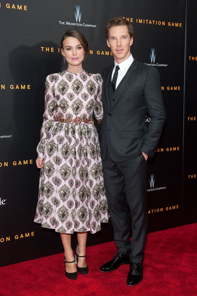 Benedict Cumberbatch and Keira Knightley hit the red carpet in NYC on Monday for the premiere of The Imitation Game.