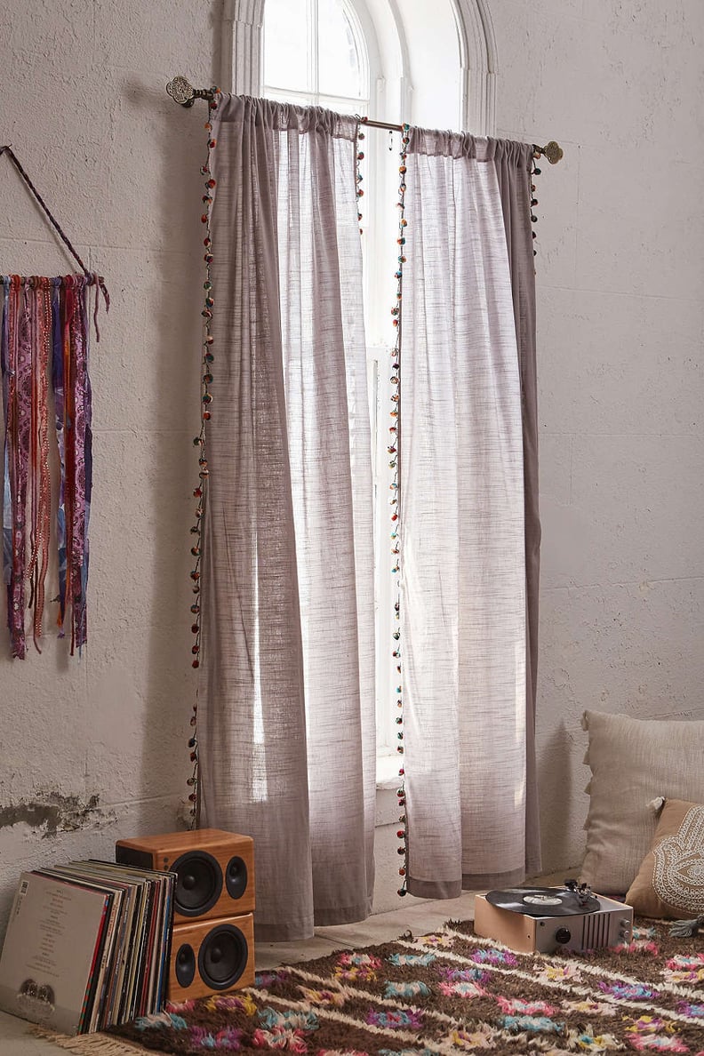 Bedroom: Hang Curtains