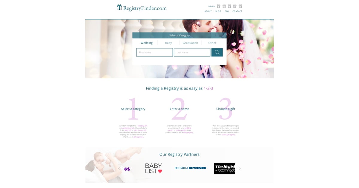 Registry Finder Best Wedding Planning Sites POPSUGAR Love & Sex Photo 6