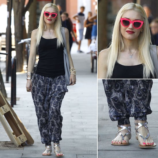 Gwen Stefani Wearing Pink Sunglasses Popsugar Fashion Efani and no doubt ! gwen stefani wearing pink sunglasses