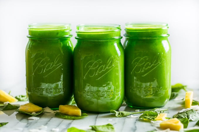 Piña Colada Green Smoothie