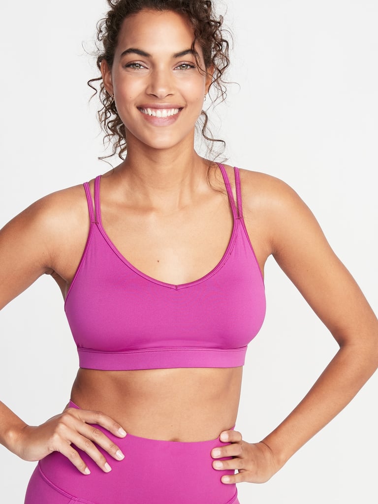 Old Navy Light Support Strappy Sports Bra