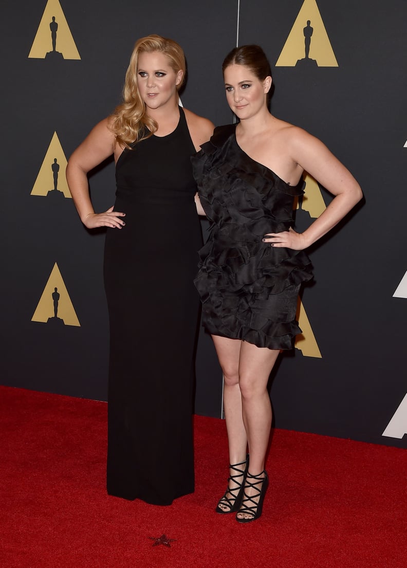 Amy Schumer and Kim Caramele