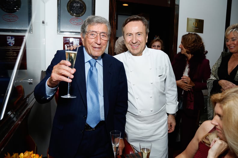 Daniel Boulud Sipped Champagne With Tony Bennett