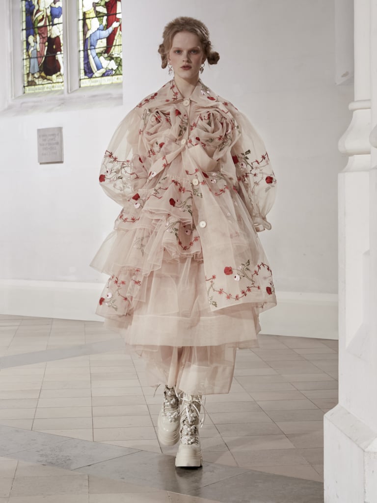 Simone Rocha Autumn 2021 Features Patchwork and Regencycore