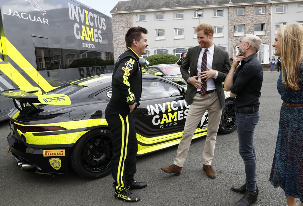 Prince Harry Visits the Royal Marines September 2018