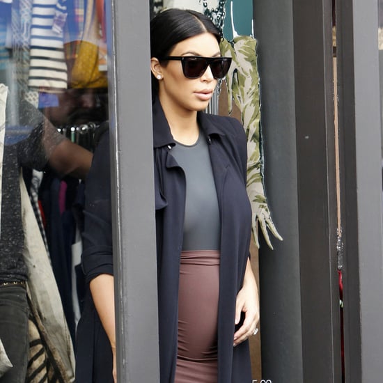 Kim Kardashian Pregnant Pictures July 2015