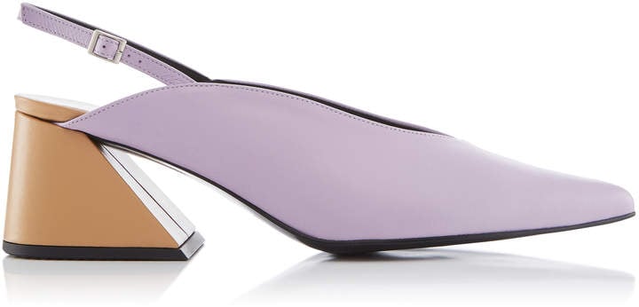 Yuul Yie M'O Slingback Leather Pumps