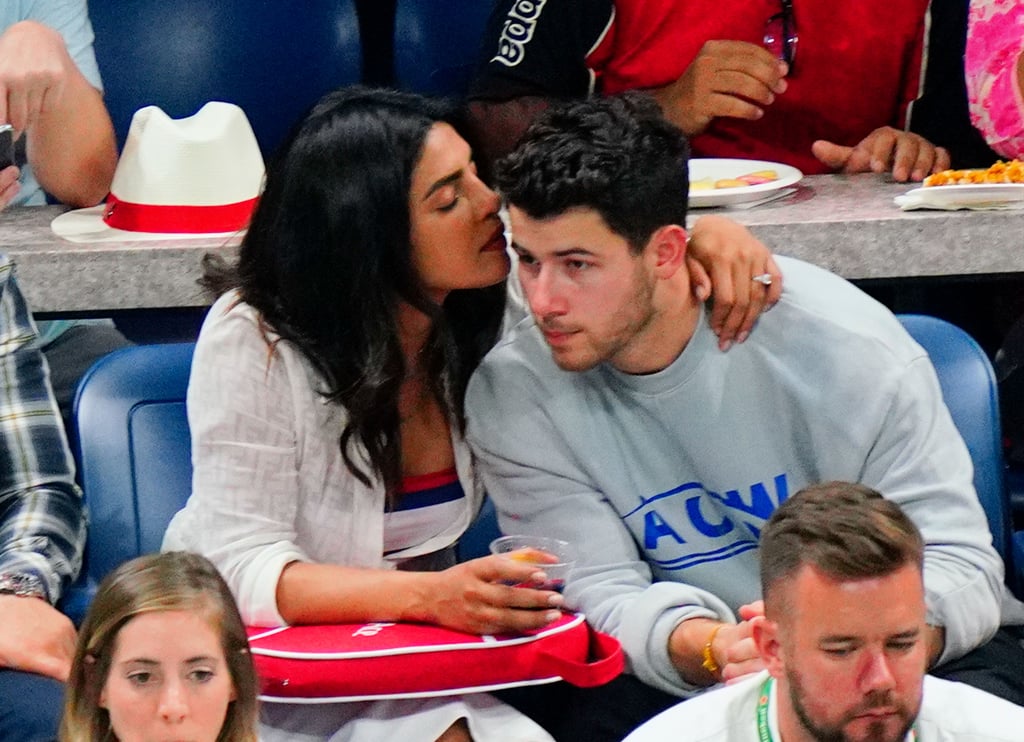 Priyanka Chopra's White Dress With Nick Jonas at US Open