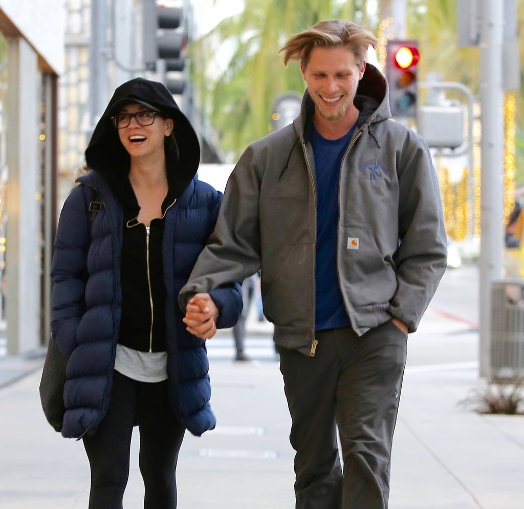 Kaley Cuoco and Boyfriend Karl Cook Out in LA December 2016 POPSUGAR