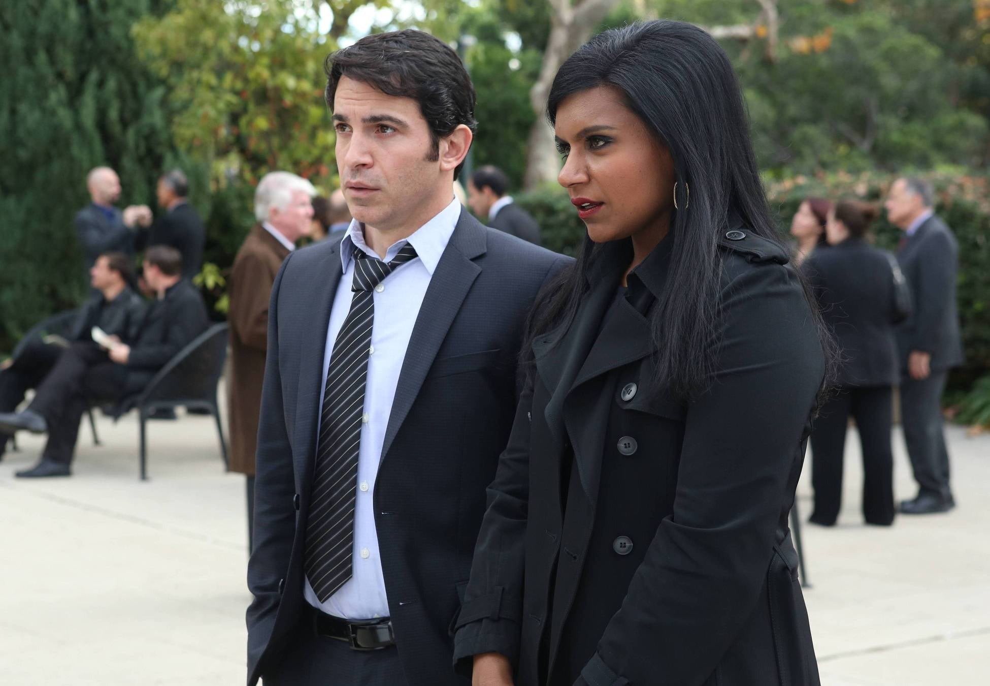 Mindy and Danny on The Mindy Project.