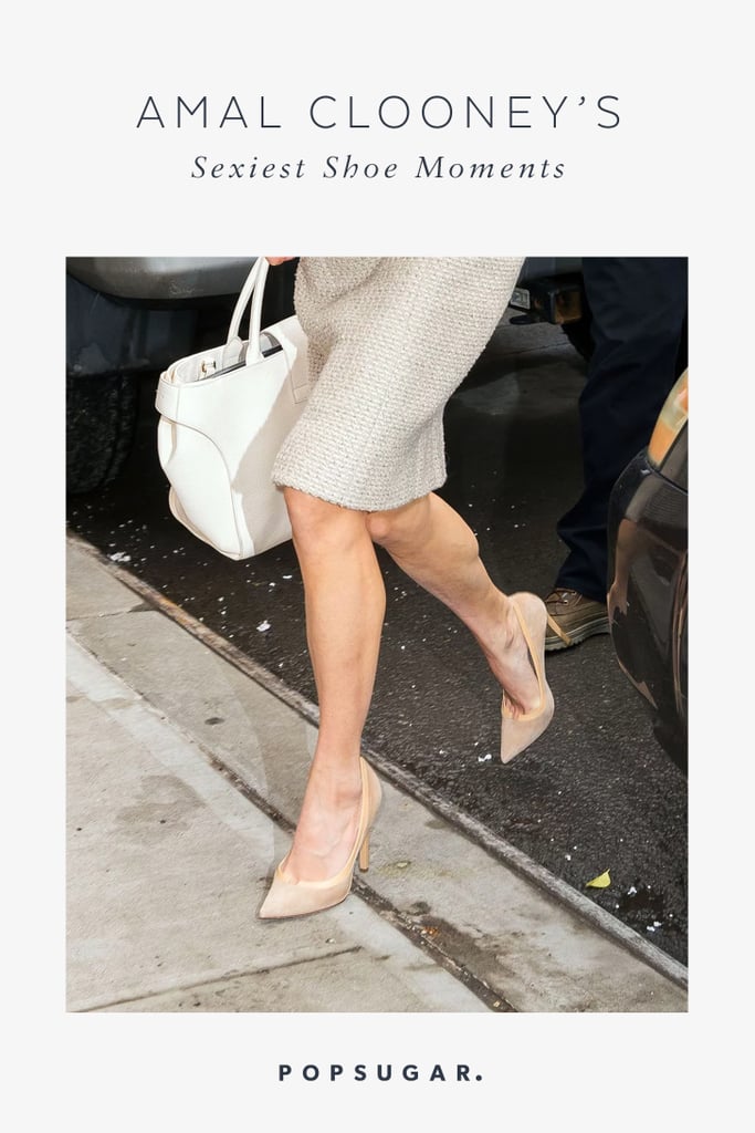 Amal Clooney Sexy Shoes