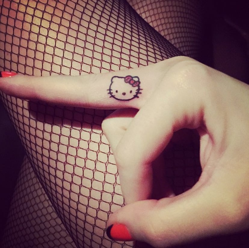 angel hello kitty tattoo