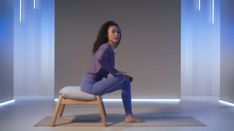 Seated Hip and Glute Stretch