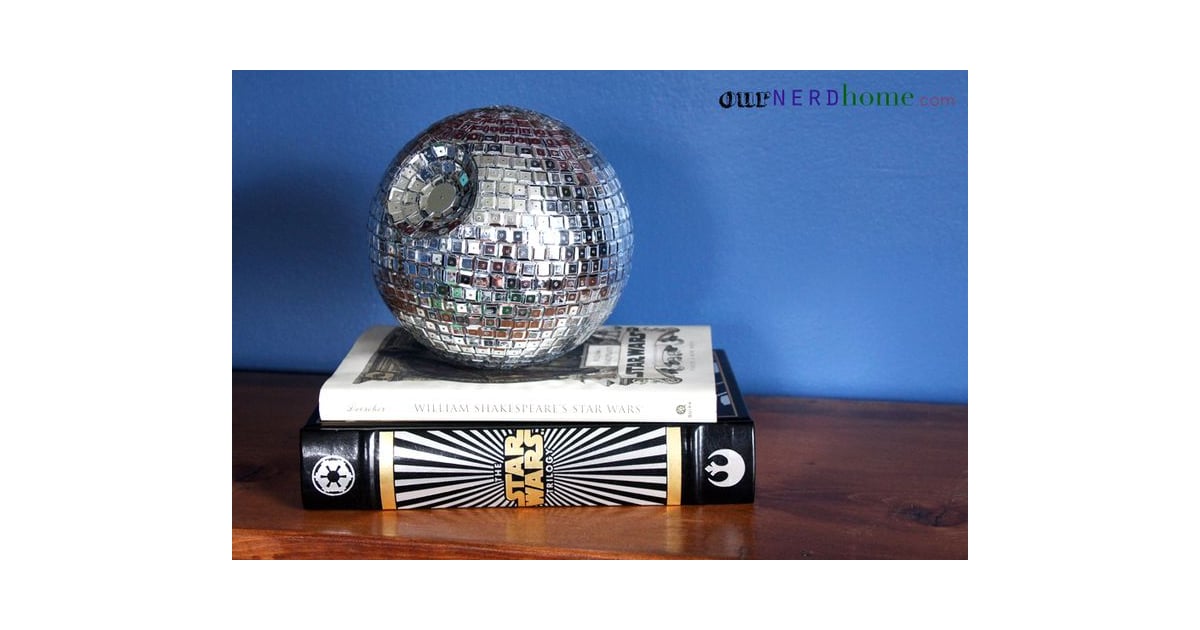 Disco Ball Death Star DIY Star Wars Home Decor POPSUGAR Tech Photo 2