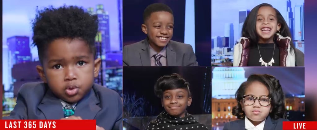 Little Kids Make Black History Month Newscast