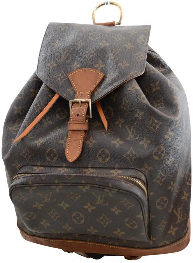 Louis Vuitton Montsouris Leather Backpack | Luxury Items on Sale | POPSUGAR Fashion Photo 2