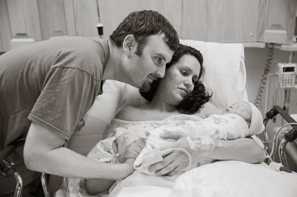 Photographs of C-Section Birth