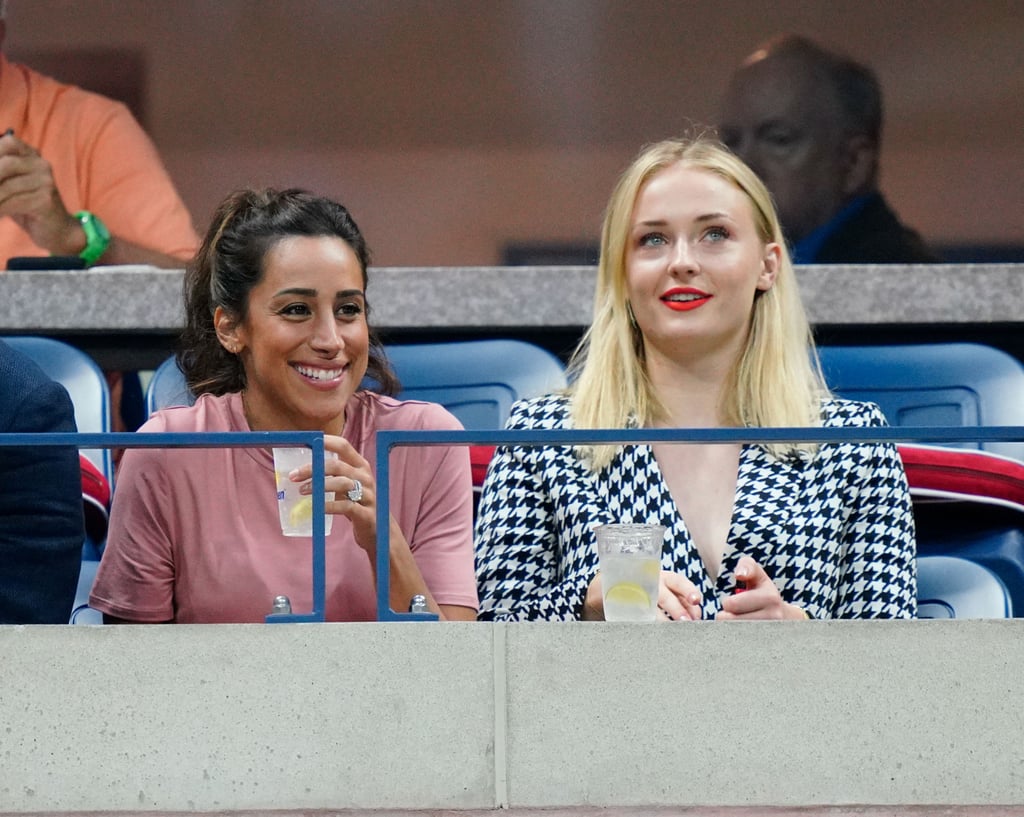 Sophie Turner and Joe Jonas at the US Open September 2018