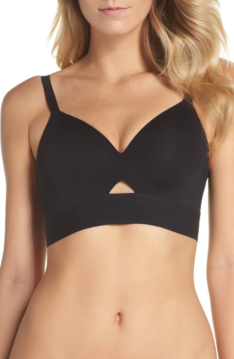 Spanx Workout to Waves Mesh Panel Sports Bra