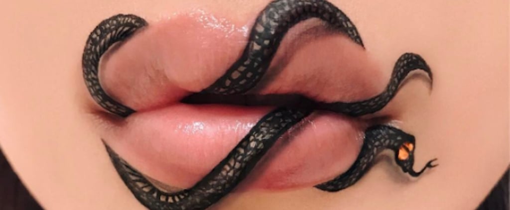 Snake Lip Art