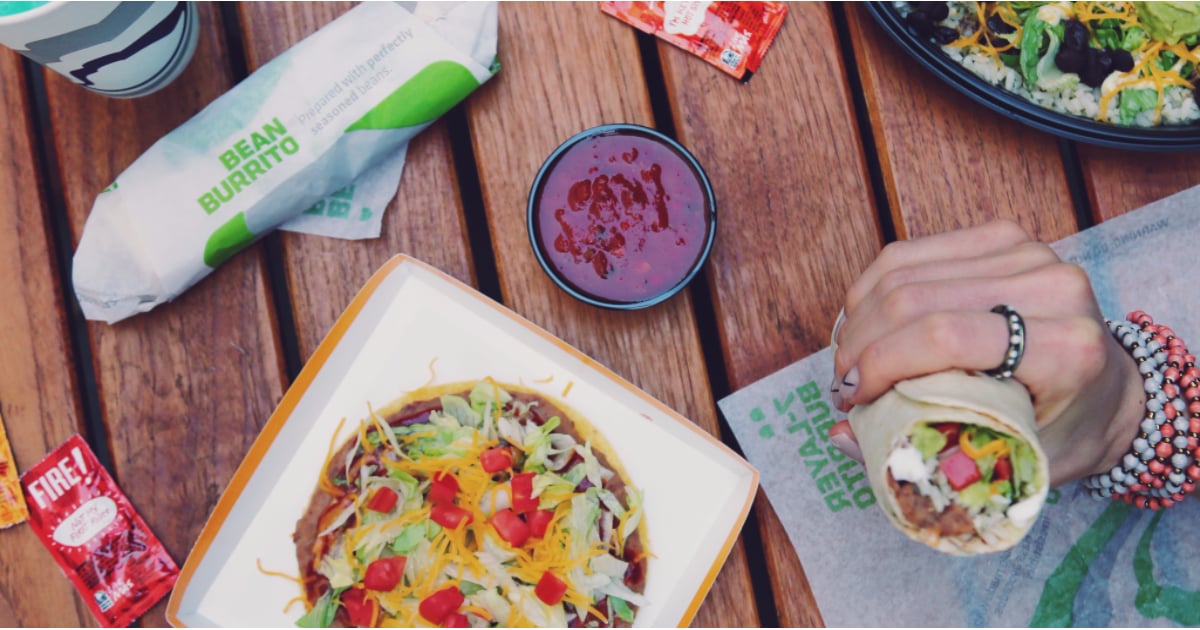 Taco Bell Vegetarian Menu POPSUGAR Fitness