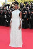 Lashana Lynch’s Modest Column Dress at Cannes Comes With Two Thigh-High Slits