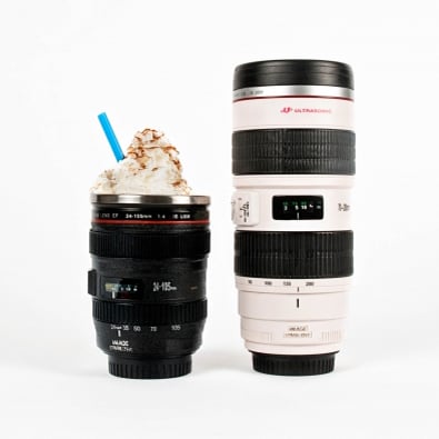 Camera-Lens Mug