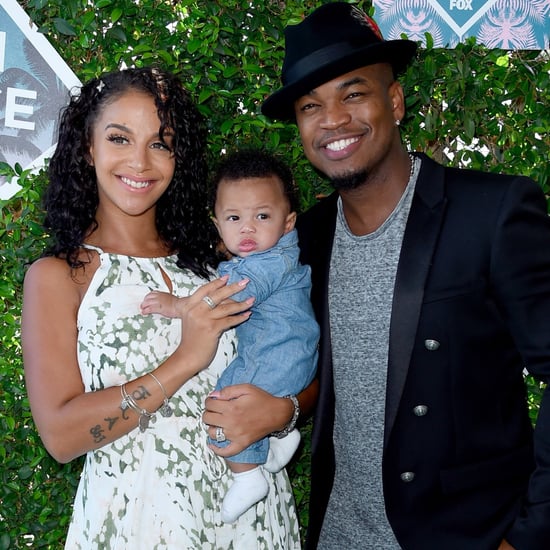 Ne-Yo With Wife and Baby 2016 Teen Choice Awards